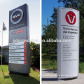 Acrylic Canopy Fascia gas station prices led display score board
